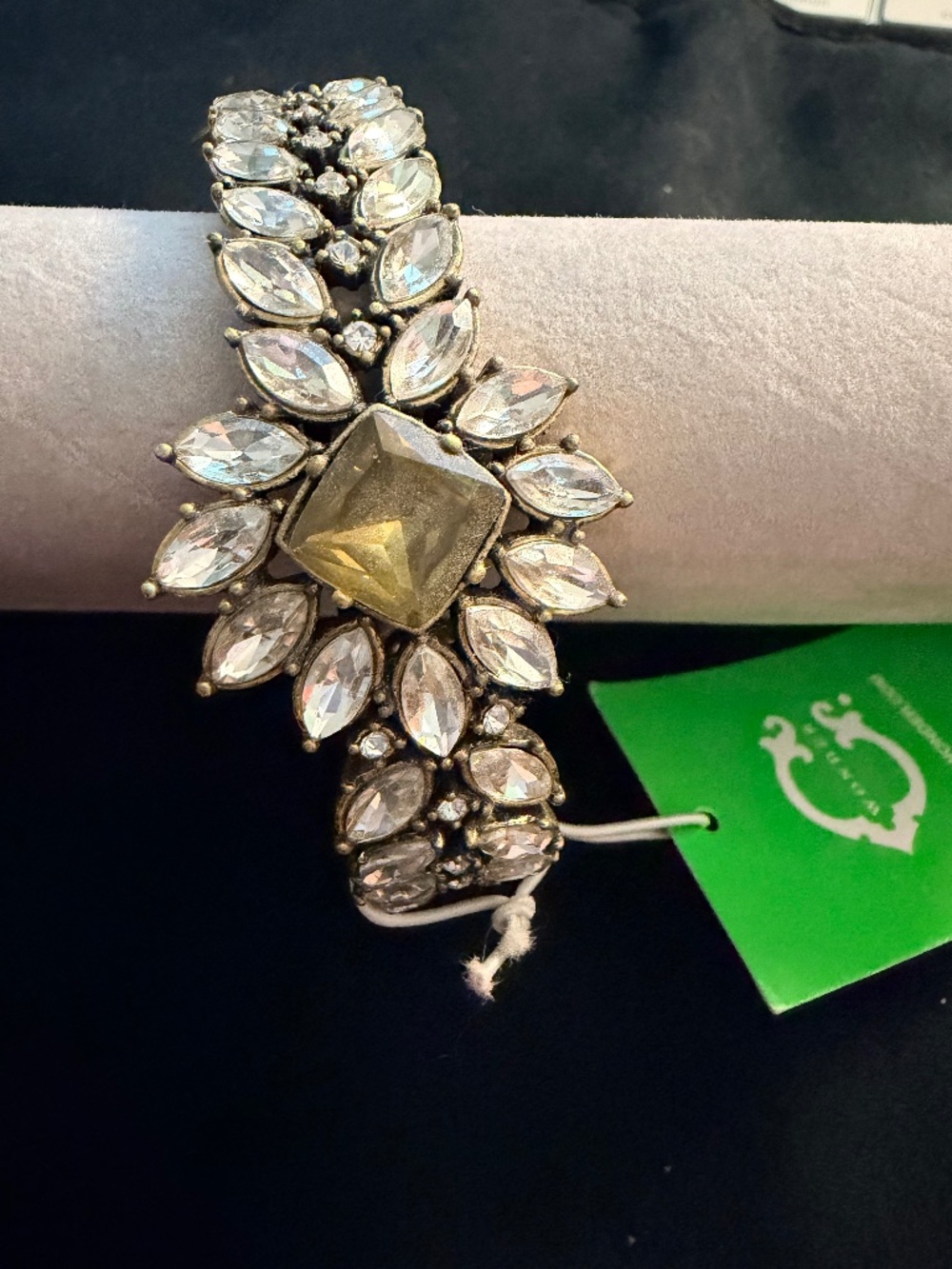 NWT C Wonder Fan Jewel Cuff Bracelet